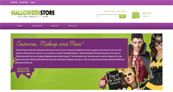 Desktop Screenshot of halloweenstore.com